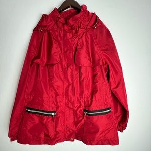 Gallery Woman Jacket Size 1X Red